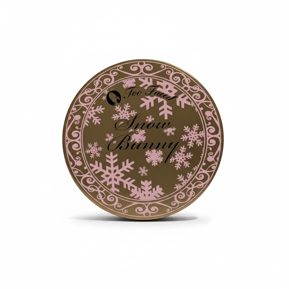 Deadstock: Too Faced 𖠌 Ltd Ed Snow Bunny Bronzer 𖠌 Mirror Finish Compact 𖠌 Full - Picture 2 of 16